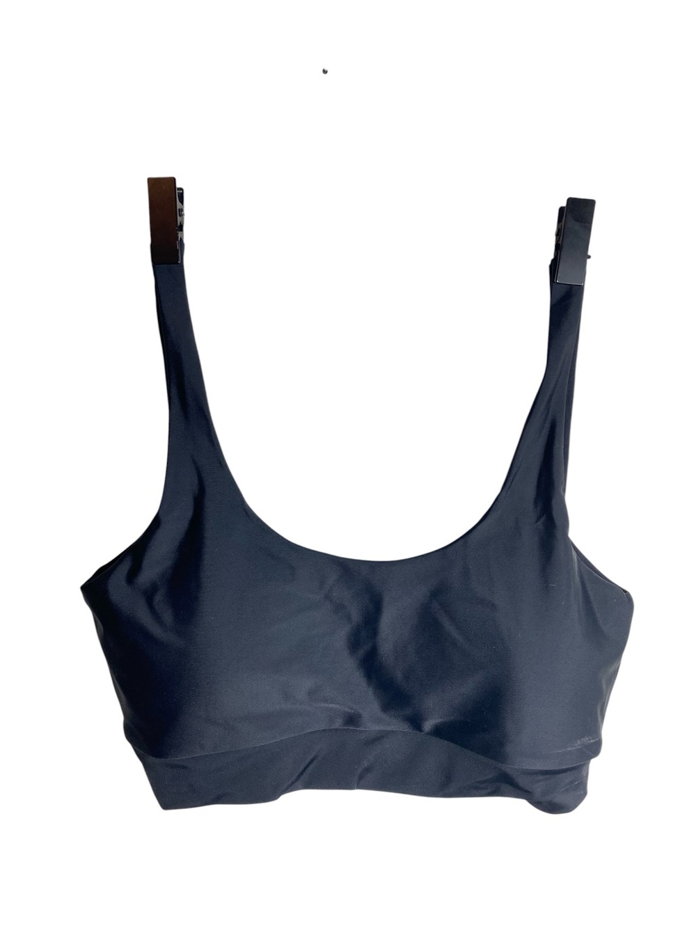 Quince Scoop Neck Bikini Top Minimalist Sporty Bralette Swim Top